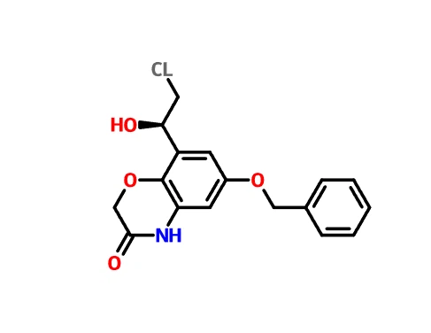 CAS NO: 869478-11-5 | (R)-6-(Benzyloxy)-8-(2-chloro-1-hydroxyethyl)-2H-benzo[b][1,4]oxazin-3(4H)-one