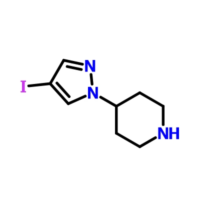 CAS 1229457-94-6 | 4-(4-iodo-pyrazol-1-yl)piperidine