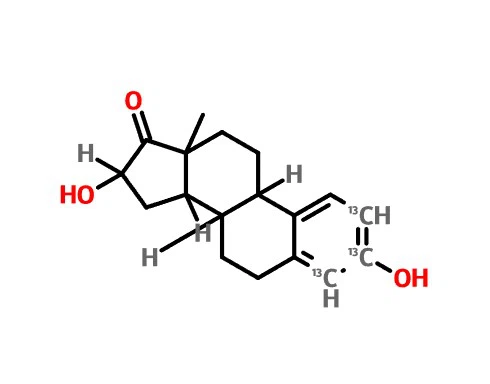 CAS 1241684-28-5 | 16α-Hydroxyestrone-[2,3,4-13C3]