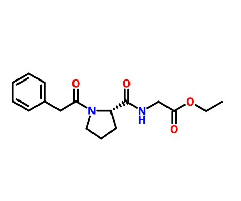 CAS:157115-85-0 (S)-Ethyl 2-(1-(2-phenylacetyl)pyrrolidine-2-carboxamido)acetate