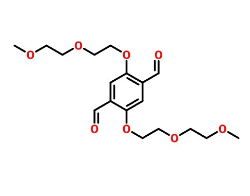 CAS 1628897-24-4 2,5-bis[2-(2-methoxyethoxy)ethoxy]terephthalaldehyde