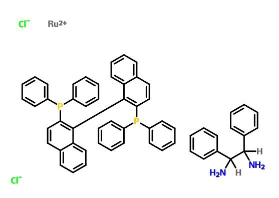CAS 212210-87-2 | Dichlororuthenium, (1S,2S)-1,2-diphenylethane-1,2-diamine, [1-(2- Diphenylphosphanyl-1-naphthyl)-2-naphthyl]-diphenyl-phosphane