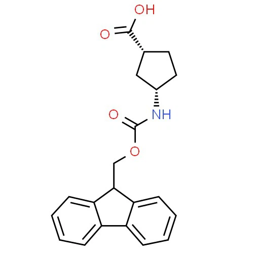 CAS:220497-67-6 | (−)-(1R,3S)-N-Fmoc-3-aminocyclopentane Carboxylic Acid