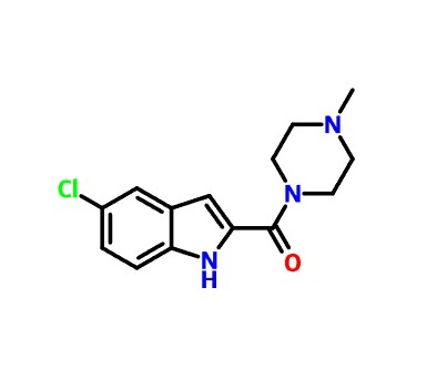 CAS 459168-41-3 1-[(5-Chloro-1H-indol-2-yl)carbonyl]-4-methyl-piperazine