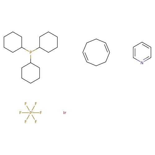 CAS:64536-78-3 | (1,5-Cyclooctadiene)(pyridine)(tricyclohexylphosphine)iridium(I) Hexafluorophosphate