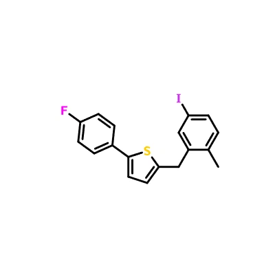 CAS 898566-17-1 | 2-(4-Fluorophenyl)-5-[(5-iodo-2-methylphenyl)methyl]thiophene