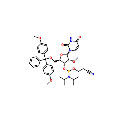 CAS 110764-79-9 | 5'-O-(4,4-Dimethoxytrityl)-2'-O-methyluridine-3'-(2-cyanoethyl-N,N-diisopropyl)phosphoramidite