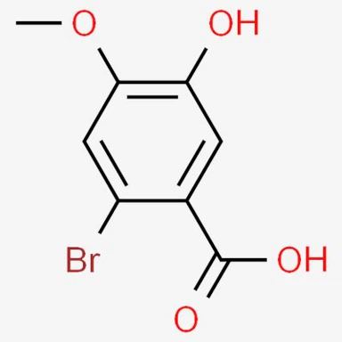 CAS 121936-68-3 | 2-bromo-4-mehtoxyl-5-hydroxybenzoic Acid