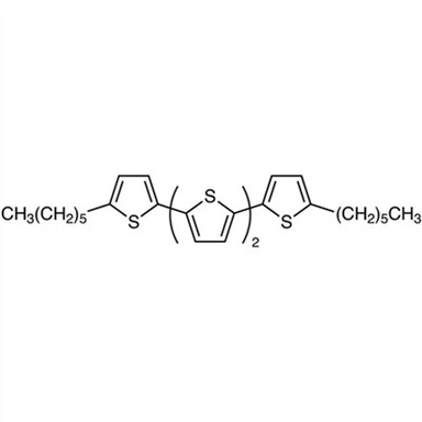 CAS:132814-92-7 | 5,5'''-Dihexyl-2,2':5',2'':5'',2'''-quaterthiophene