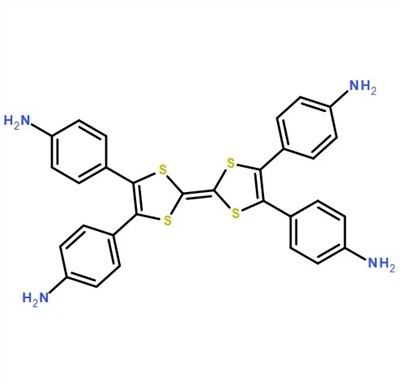 CAS:2413296-69-0 | 4,4',4'',4'''-([2,2'-Bi(1,3-dithiolylidene)]-4,4',5,5'-tetrayl)tetraaniline(TTF-NH2)