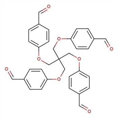 CAS:381670-43-5 | 4,4'-((2,2-bis((4-formylphenoxy)methyl)propane-1,3-diyl)bis(oxy))dibenzaldehyde