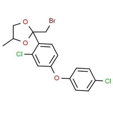 CAS:873012-43-2 | 2-(Bromomethyl)-2-(2-chloro-4-(4-chlorophenoxy)phenyl)-4-methyl-1,3-dioxolane