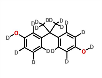 CAS 96210-87-6 | 1,2,4,5-tetradeuterio-3-deuteriooxy-6-[1,1,1,3,3,3-hexadeuterio-2-(2,3,5,6-tetradeuterio-4-deuteriooxyphenyl)propan-2-yl]benzene