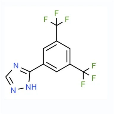 CAS No: 1333154-10-1 3-(3,5-Bis(trifluoromethyl)phenyl)-1H-1,2,4-triazole