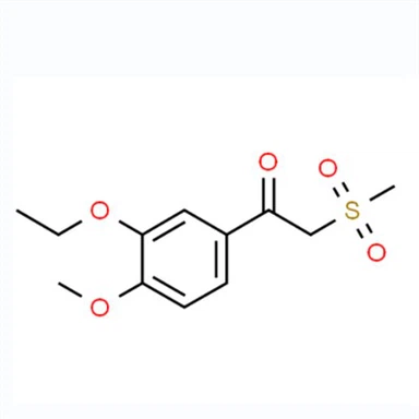 CAS No: 1450657-28-9 1-(3-Ethoxy-4-methoxyphenyl)-2-(methylsulfonyl)ethanone