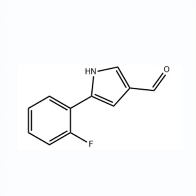 CAS No: 881674-56-2 5-(2-Fluorophenyl)-1H-pyrrole-3-carbaldehyde