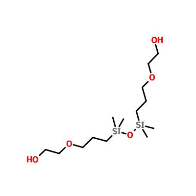 CAS:441307-02-4 | 2,2'-(((1,1,3,3-Tetramethyldisiloxane-1,3-diyl)bis(propane-3,1-diyl))bis(oxy))diethanol