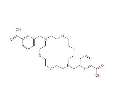 CAS:1128304-86-8丨6,6'-((1,4,10,13-Tetraoxa-7,16-diazacyclooctadecane-7,16-diyl)bis(methylene))dipicolinic Acid