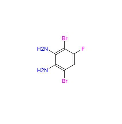 CAS:1347736-83-7丨3,6-dibromo-4-fluorobenzene-1,2-diamine