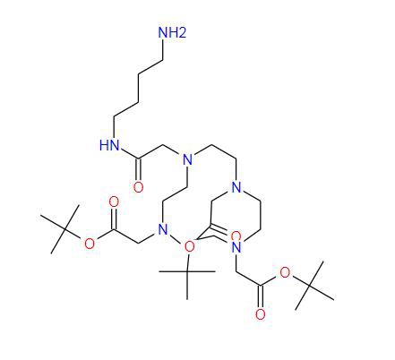 CAS:1402393-59-2丨4-Aminobutyl-DOTA-tris(t-butyl Ester)