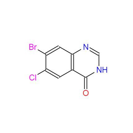 CAS:17518-98-8丨7-Bromo-6-chloro-4-quinazolinone