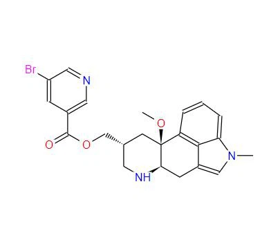 CAS:192504-81-7丨Ergoline-8-methanol, 10-methoxy-1-methyl-, 5-bromo-3-pyridinecarboxylate (ester), (8β)- (9CI)