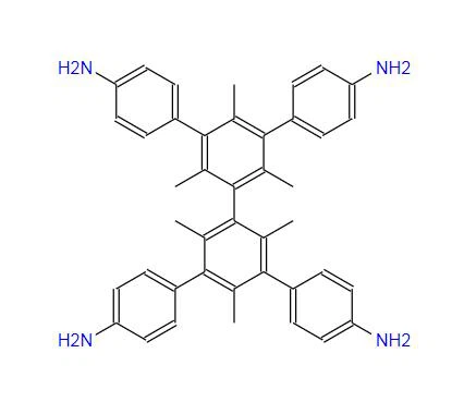 CAS:2411406-16-9丨5',5''-bis(4-aminophenyl)-2',2'',4',4'',6',6''-hexamethyl-[1,1':3',1'':3'',1'''-quaterphenyl]-4,4'''-diamine
