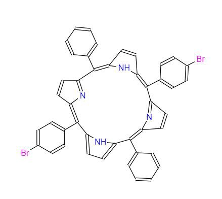 CAS:401901-10-8丨5,15-bis(4-bromophenyl)-10,20-diphenylporphyrin