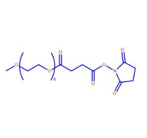 CAS:78274-32-5丨MONO-METHYL POLYETHYLENE GLYCOL 5'000 SUCCINATE N-SUCCINIMIDYL ESTER