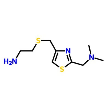 CAS:78441-62-0 | 2-(((2-((Dimethylamino)methyl)thiazol-4-yl)methyl)thio)ethanamine