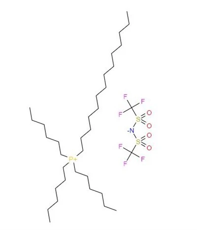 CAS:460092-03-9丨TRIHEXYL(TETRADECYL)PHOSPHONIUM BIS(TRIFLUOROMETHYLSULFONYL)IMIDE
