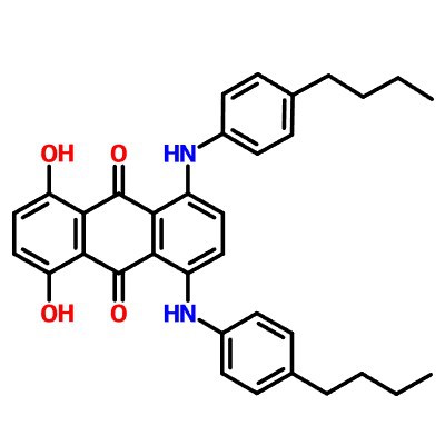 CAS:28198-05-2 | 1,4-Bis((4-butylphenyl)amino)-5,8-dihydroxyanthracene-9,10-dione
