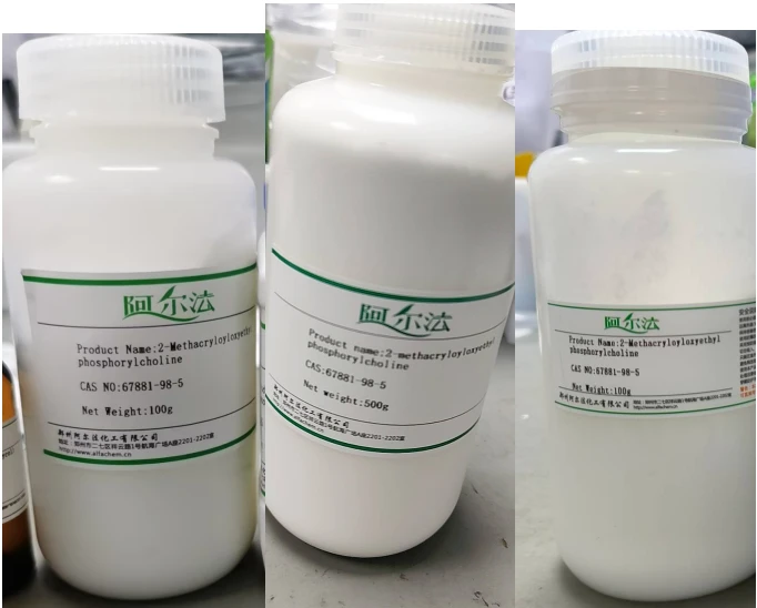 MPC (CAS 67881-98-5) Zwitterionic Phosphorylcholine Monomer Mechanism Alfa Chemical MPC (CAS 67881-98-5) Zwitterionic Phosphorylcholine Monomer Mechanism Alfa Chemical